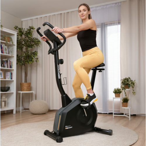 Велотренажер  Hop-Sport HS-4000H Grant black/gold - фото №5